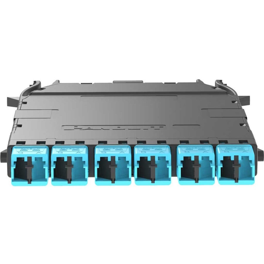 Panduit HD Flex MPO-LC Cassette, OM3, 12 Fiber, Universal FHCXO-12-10U