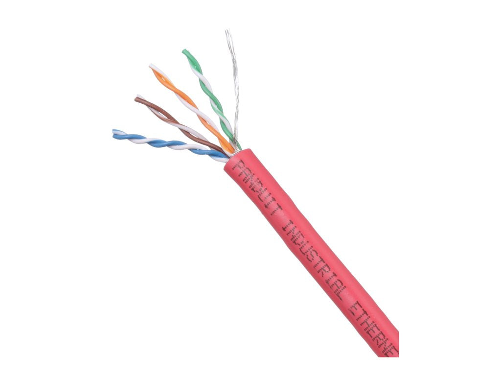 Panduit IndustrialNet - Bulk cable - 1000 ft - 0.3 in - foiled unshielded twisted pair (F/UTP) - CAT 5e - CMX/CMR - outdoor, IFRH5C04BL-UG-S