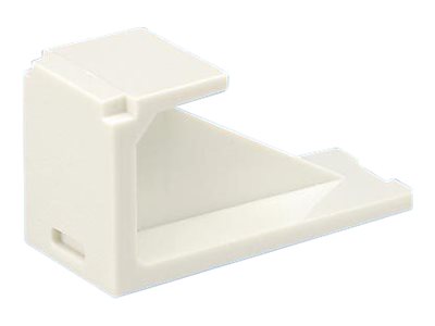Panduit MINI-COM - Modular insert (blank) - off white - 1 port (pack of 50)