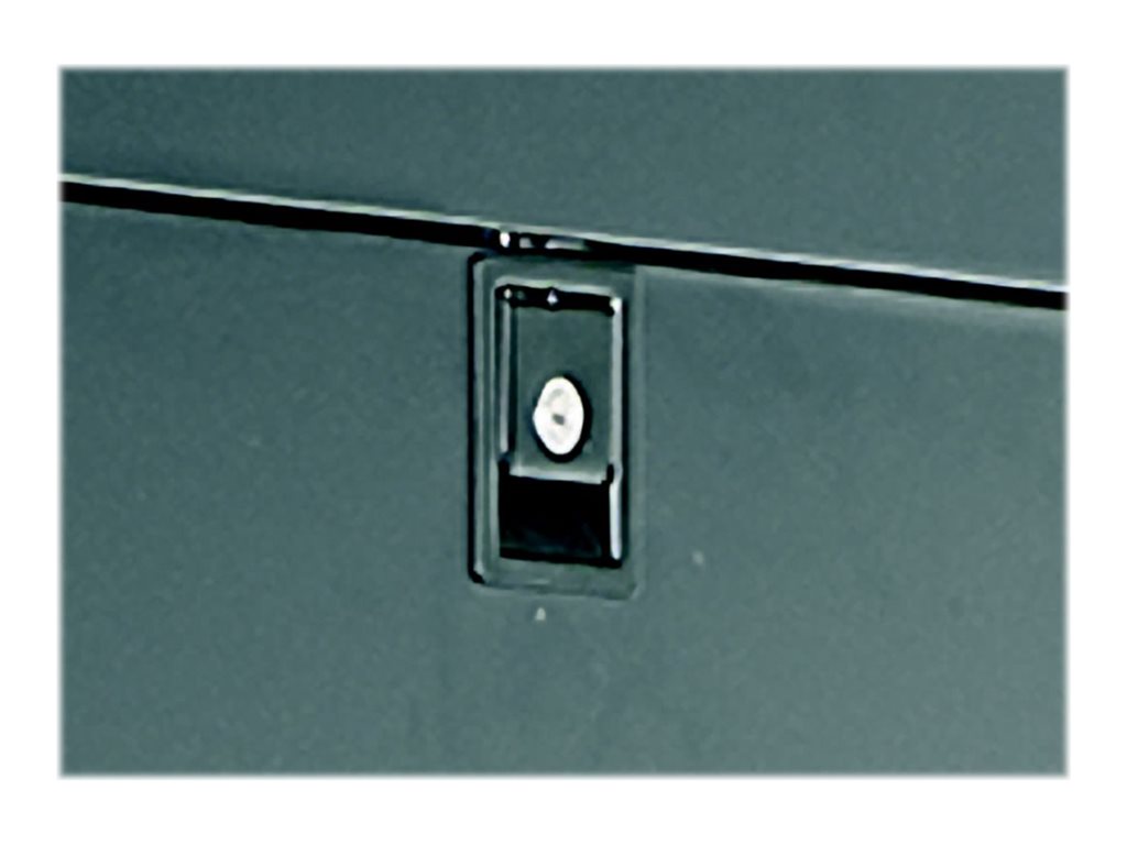 Panduit Net-Verse - Panel lock kit - side - black NVSPLOCK-001