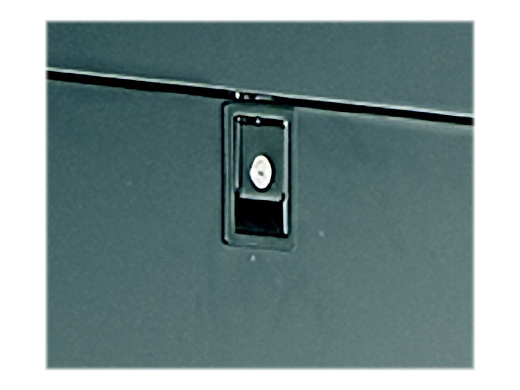 Panduit Net-Verse - Panel lock kit - side - black NVSPLOCK-002