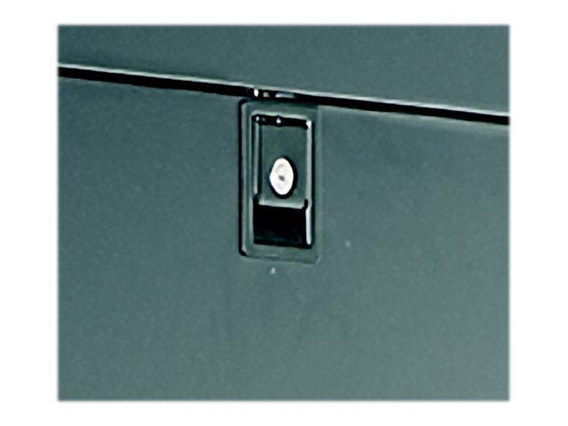 Panduit Net-Verse - Panel lock kit - side - black NVSPLOCK-004