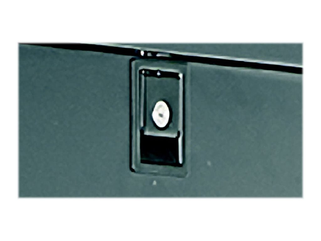 Panduit Net-Verse - Panel lock kit - side - black NVSPLOCK-005