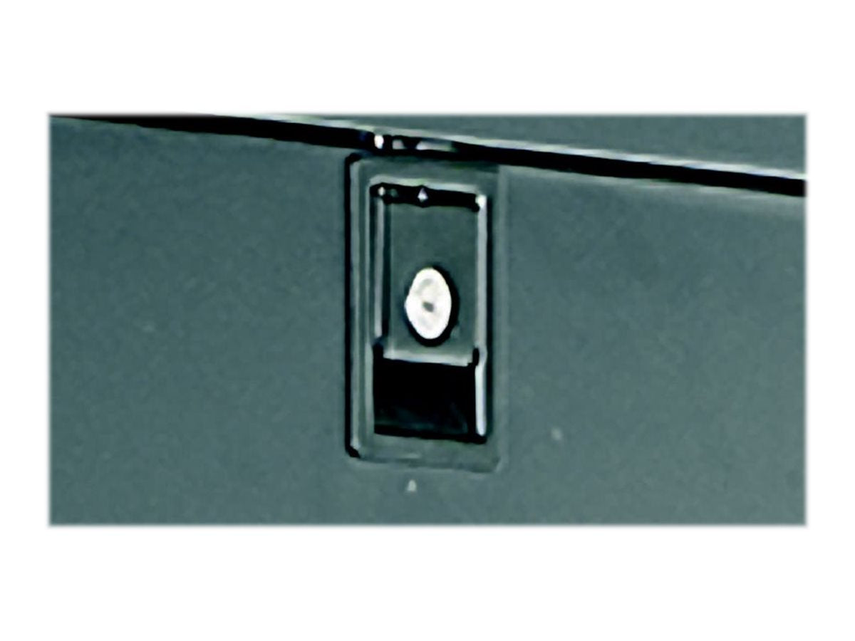 Panduit Net-Verse - Panel lock kit - side - black NVSPLOCK-005