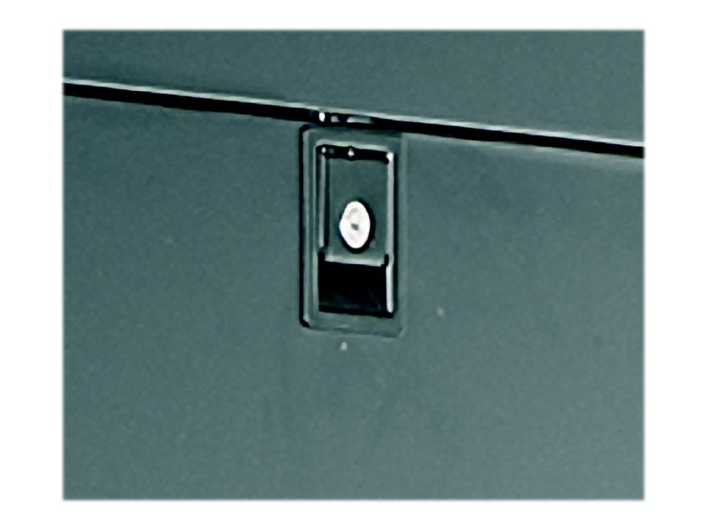 Panduit Net-Verse - Panel lock kit - side - black NVSPLOCK-007