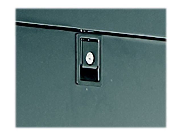 Panduit Net-Verse - Panel lock kit - side - black NVSPLOCK-011