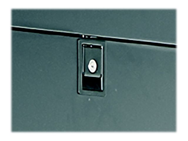 Panduit Net-Verse - Panel lock kit - side - black NVSPLOCK-013