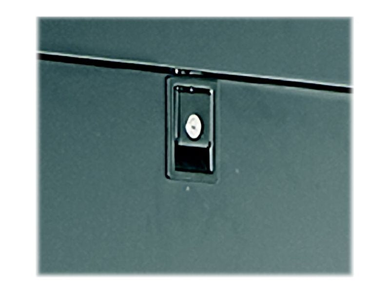 Panduit Net-Verse - Panel lock kit - side - black NVSPLOCK-018