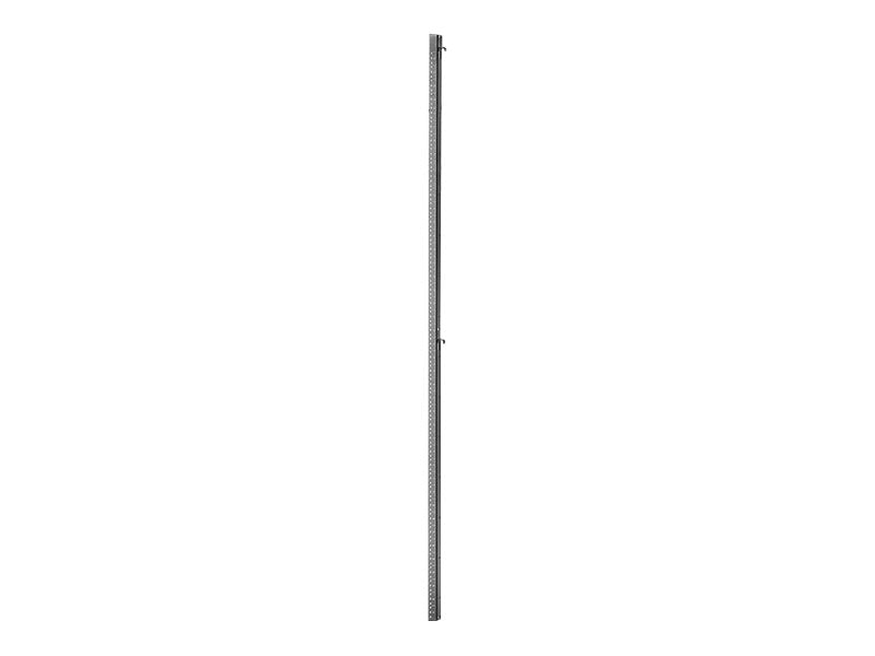 Panduit Net-Verse - Rack mounting rails - black - 42U (pack of 2) D2ERTB