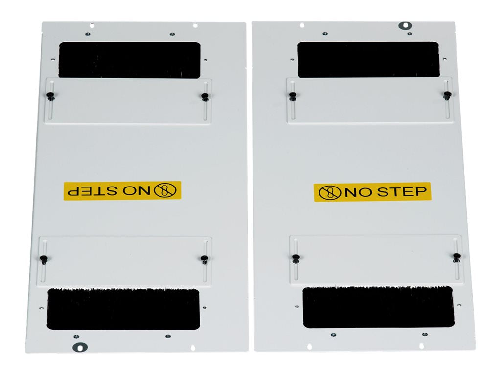Panduit Net-Verse - Rack panel kit - bottom - white D82BCPW