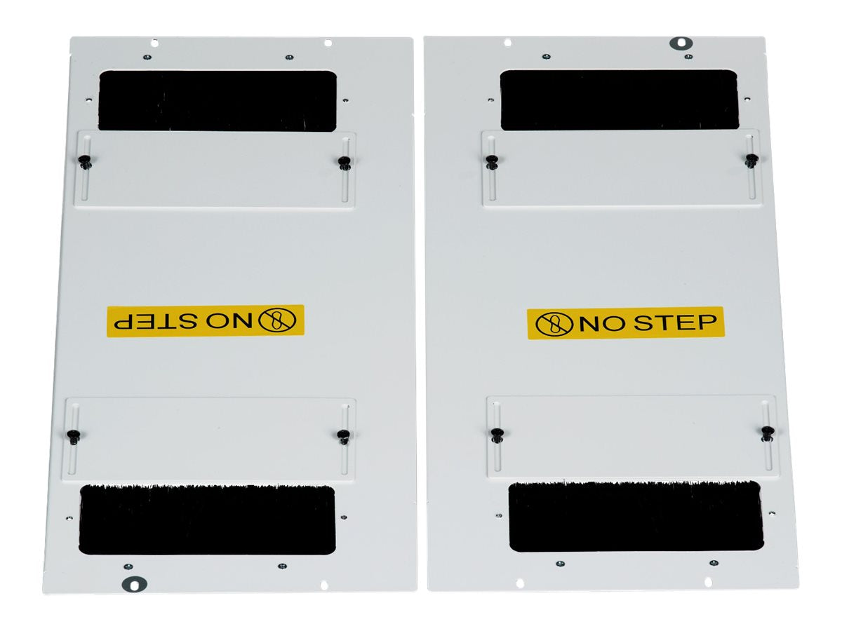 Panduit Net-Verse - Rack panel kit - bottom - white D82BCPW