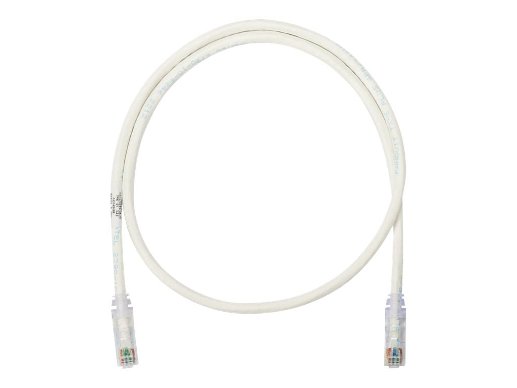 Panduit NetKey - Patch cable - RJ-45 (M) to RJ-45 (M) - 16 ft - foiled unshielded twisted pair (F/UTP) - CAT 6a - IEEE 802.3af/IEEE NK6APC16