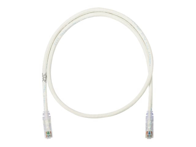 Panduit NetKey - Patch cable - RJ-45 (M) to RJ-45 (M) - 7 ft - foiled unshielded twisted pair (F/UTP) - CAT 6a - IEEE