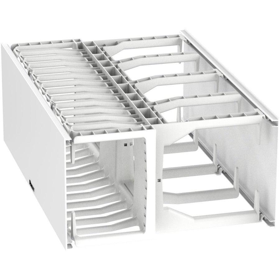 Panduit NetManager HC Horizontal Dual Sided Manager, 4RU, White