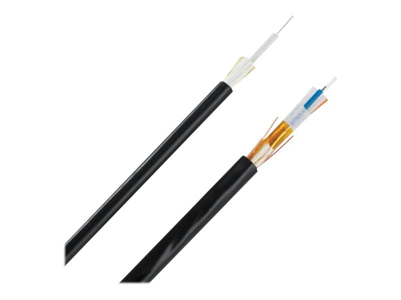 Panduit Opti-Core - Bulk cable - 0.3 in - fiber optic - 9 / 125 micron - OS2 - indoor / outdoor - black FSCL906