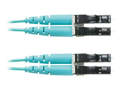 Panduit Opti-Core - Patch cable - LC multi-mode (M) to LC multi-mode (M) - 9.5 m - fiber optic - duplex - 50 / 125 micron - OM3 FX2ELLNLNSNM9.5
