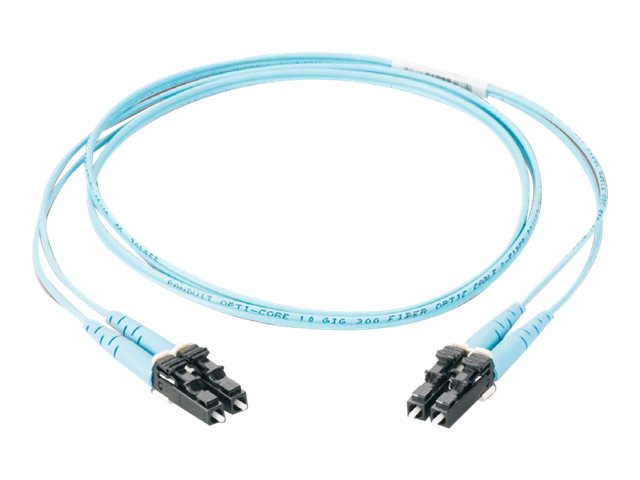 Panduit Opti-Core - Patch cable - SC multi-mode (M) to SC multi-mode (M) - 3.5 m - fiber optic - duplex - 50 / 125 micron - OM4 FZ23RSNSNSNM3.5