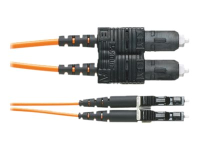 Panduit Opti-Core - Patch cable - SC single-mode (M) to LC single-mode (M) - 2.74 m - fiber optic - duplex - 9 / 125 micron - F92ERLNSNSNF009