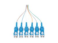 Panduit Opti-Core - Pigtail - SC/APC single-mode - 1 m - fiber optic - 9 / 125 micron - OS2 - indoor F9TBNANNNSZM001
