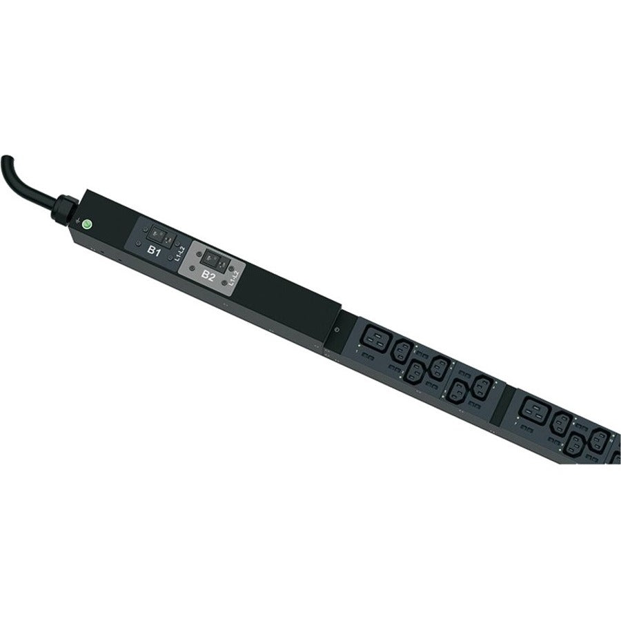 Panduit P36G18M-BU1A Vertical, (30) C13, (6) C19, Monitored & Switched PDU