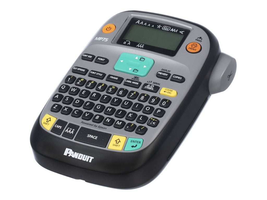 Panduit PXE MP75 - Labelmaker - B/W - thermal transfer - - 180 dpi - up to 15 inch/min - cutter