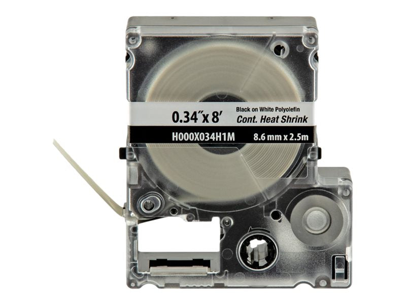 Panduit PXE - Polyolefin - black on white - Roll (0.47 cm x 2.4 m) 1 roll(s) labels - for P/N: MP300 H000X034H1M