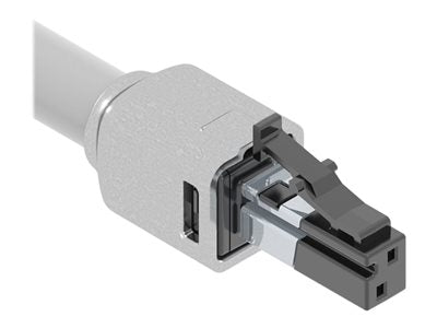 Panduit Pan-Net Field Terminable Plug - Network connector - SPE Type 1 (P) - STP - silver SP-1LSA22BL