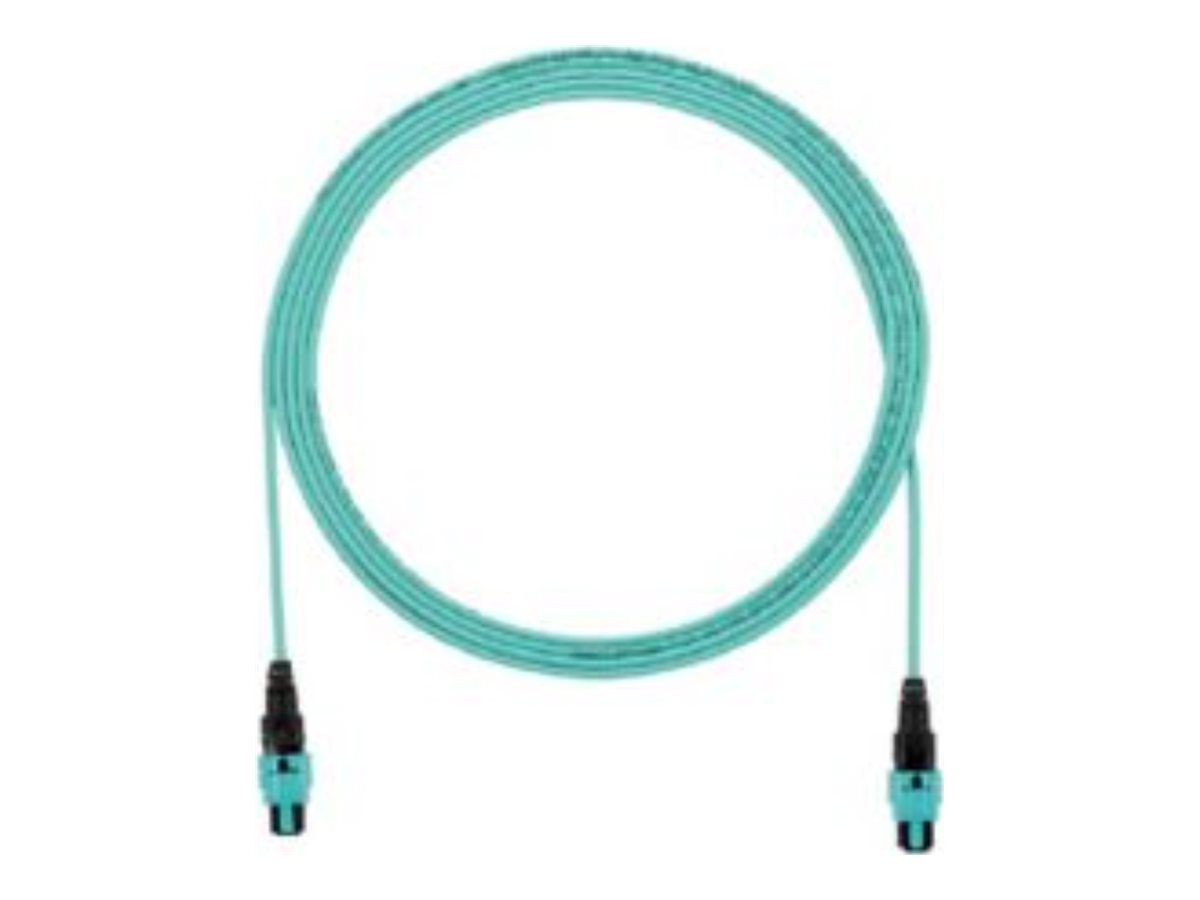 Panduit Pan-Net - Trunk cable - MPO-8 single-mode (F) to MPO-8 single-mode (F) - 9.14 m - 0.1 in - fiber optic - 50 / 125 micron FRZ8PJJY011F030