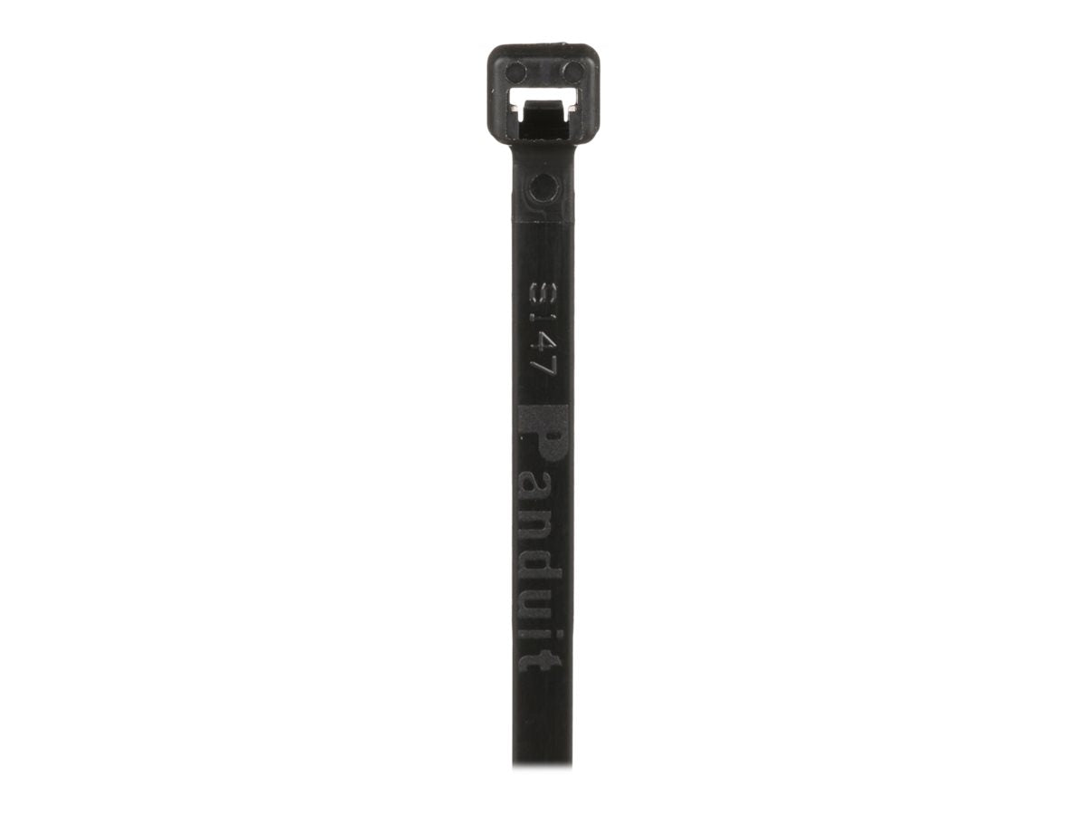 Panduit Pan-Ty - Cable tie - indoor, outdoor - 8 in - black (pack of 1000) PLT2M-M300