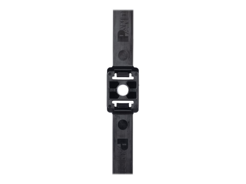 Panduit Pan-Ty - Clamp tie - double - outdoor - 1.6 ft - black (pack of 50) PLDC2.5EH-L350