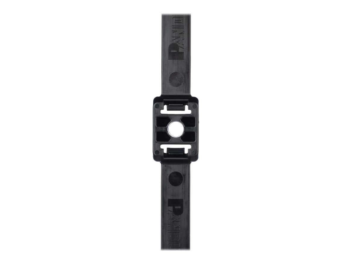 Panduit Pan-Ty - Clamp tie - double - outdoor - 1.6 ft - black (pack of 50) PLDC2.5EH-L350