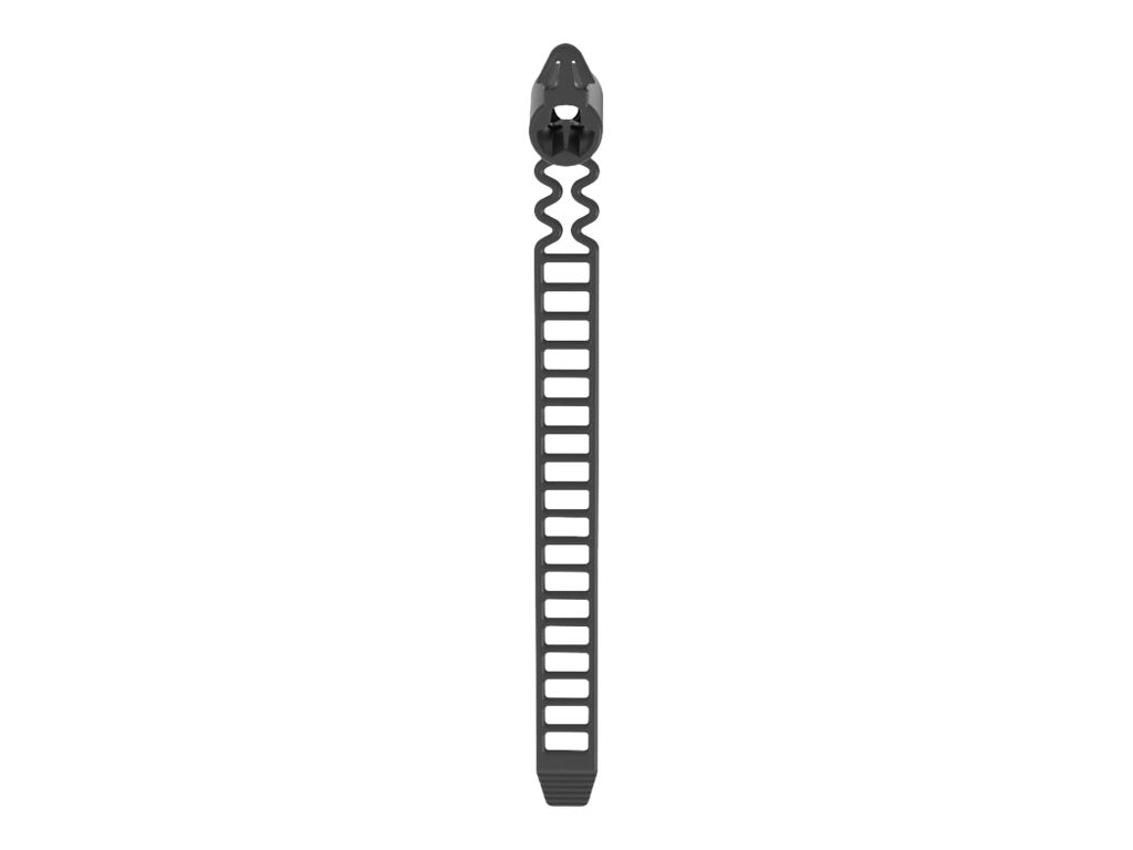 Panduit Pan-Ty PRST Series - Cable tie - stud mount - indoor - 7.5 in - black (pack of 1000) PRST50S-S14-M30