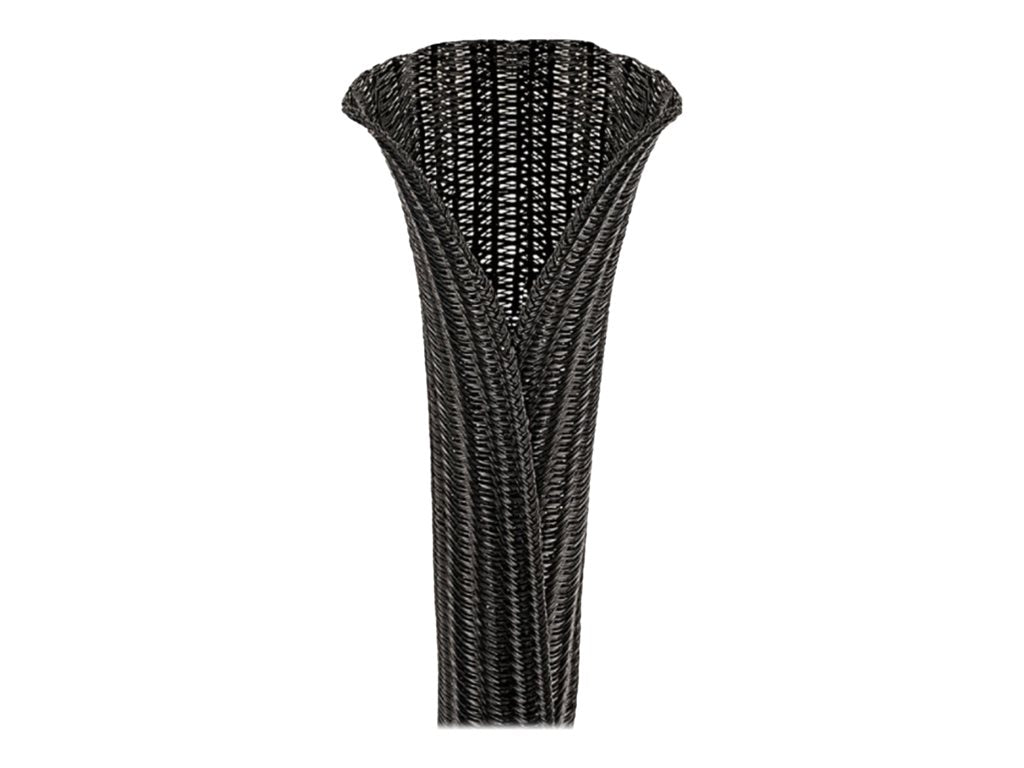Panduit Pan-Wrap - Braided expandable sleeving - 50 ft - black SE200PS-LR0