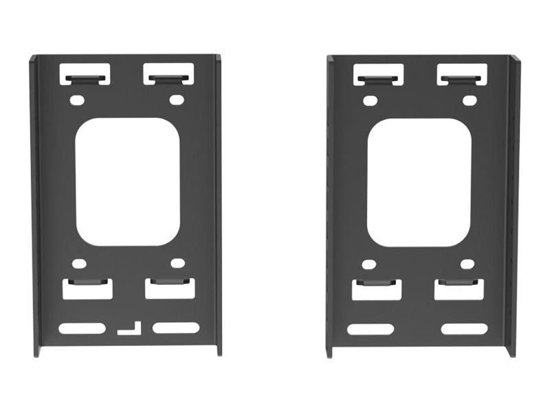 Panduit PanZone TrueEdge - Rack rail kit - black - 3U WME3ERAIL
