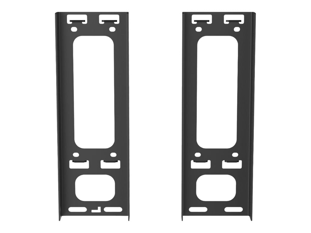 Panduit PanZone TrueEdge - Rack rail kit - black - 6U WME6ERAIL
