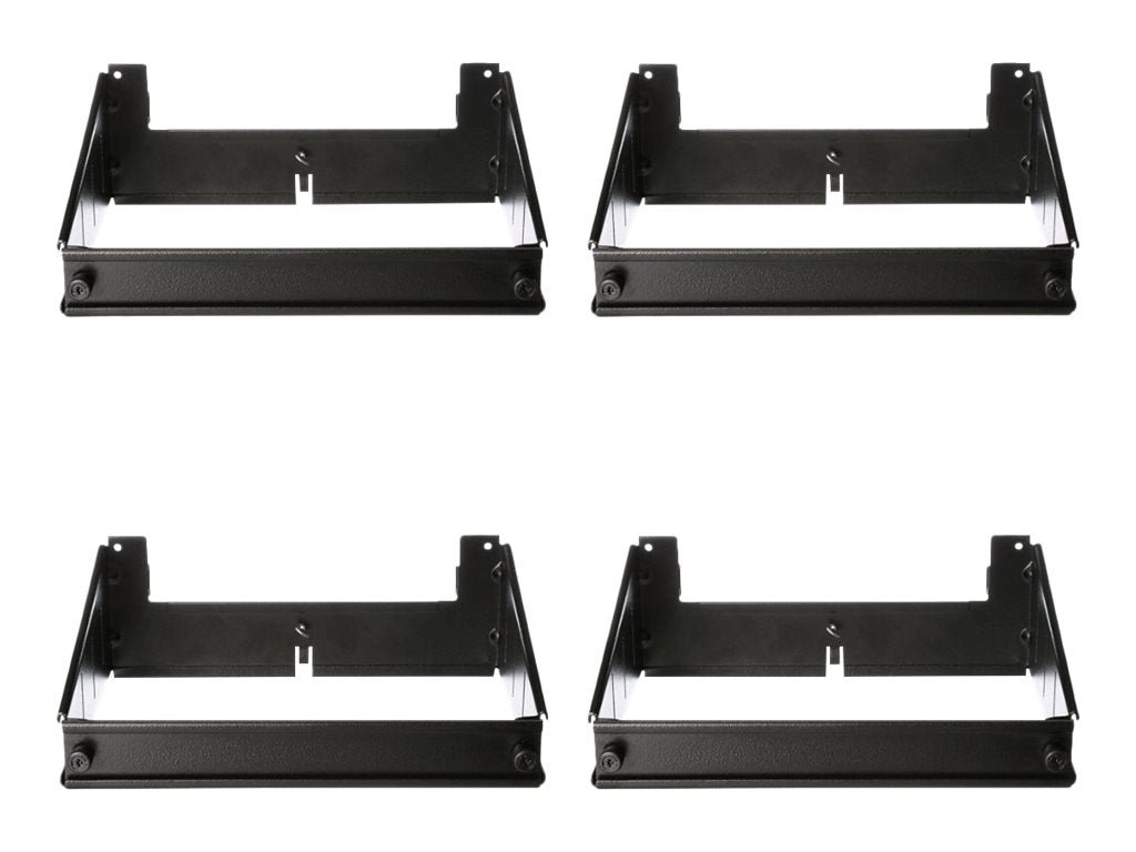 Panduit PatchRunner 2 - Cable management trough (vertical) - rear - black PR2VRGSK12