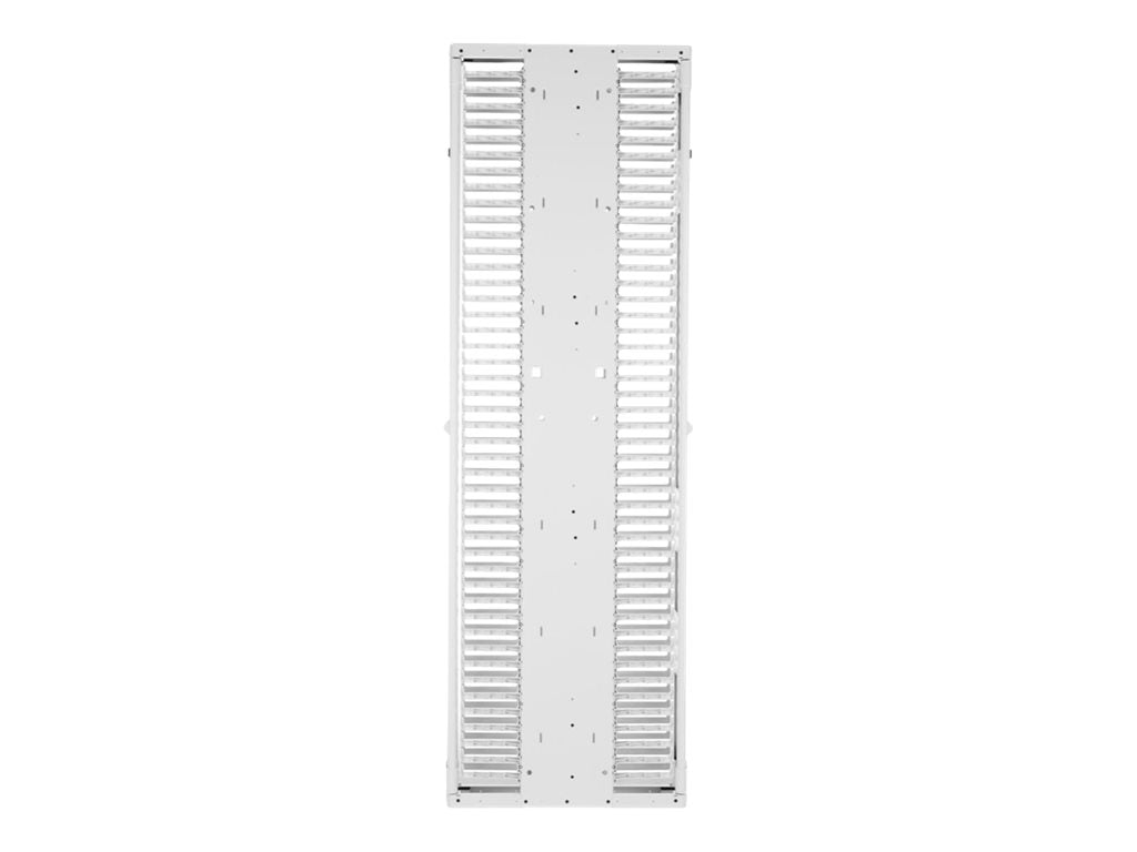 Panduit PatchRunner 2 Enhanced - Cable management rack (vertical) - dual sided - white - 52U - 19/23"" PE2VD0896WH
