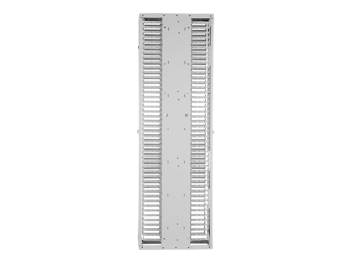 Panduit PatchRunner 2 Enhanced - Cable manager (vertical) - dual sided - white - 45U - 19/23"" PE2VD12WH