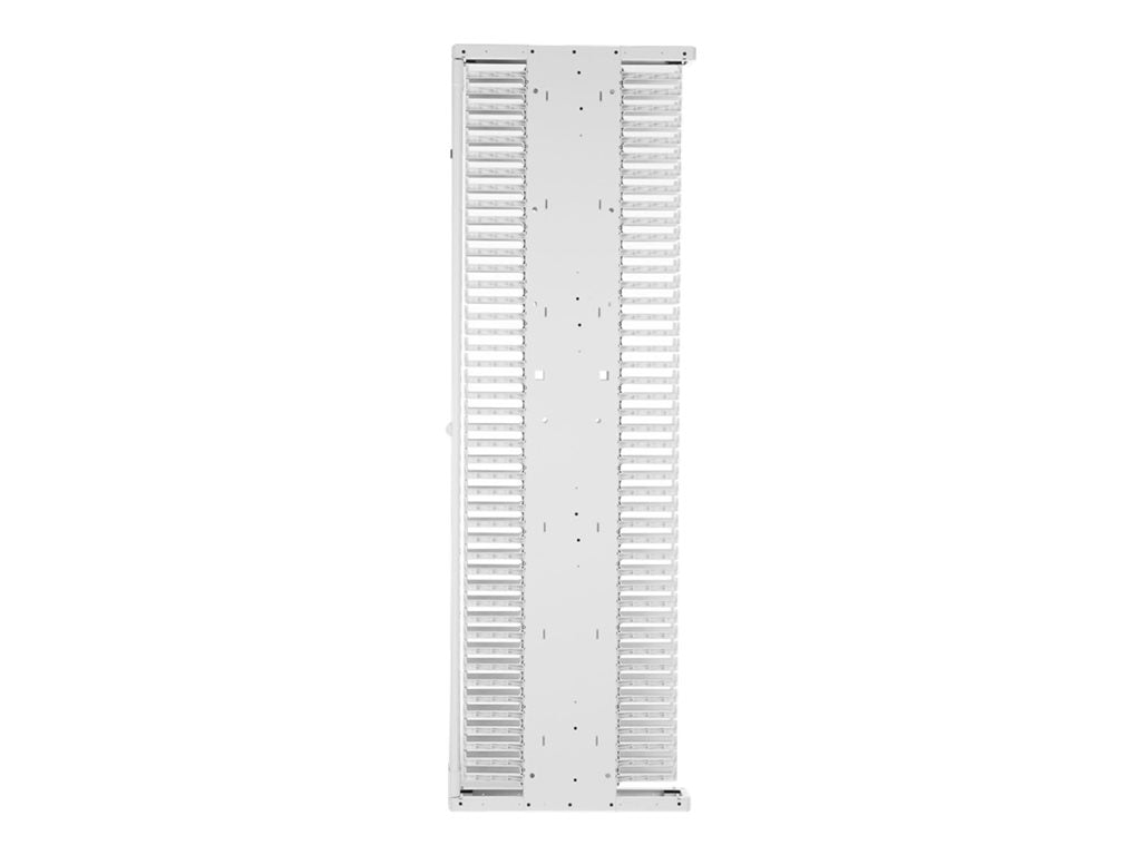 Panduit PatchRunner 2 Enhanced - Cable manager (vertical) - dual sided - white - 45U - 19/23"" PE2VSD08WH