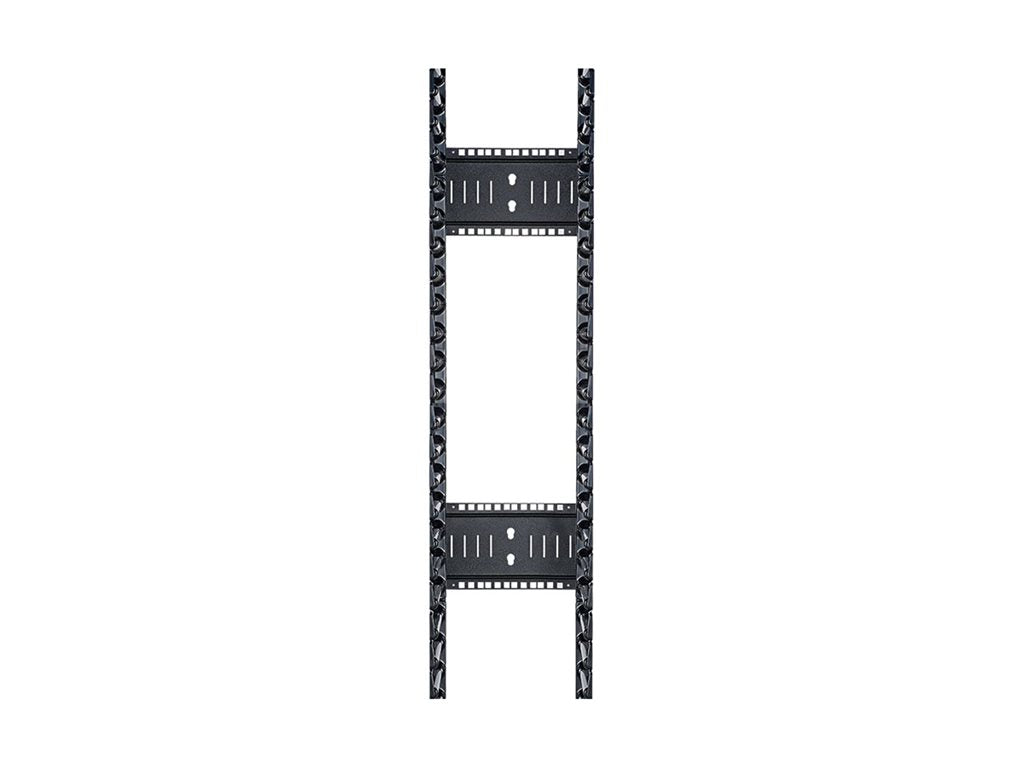 Panduit PatchRunner 2 Enhanced - Rack cable management panel (vertical) - black - 52U PE2VFD1296