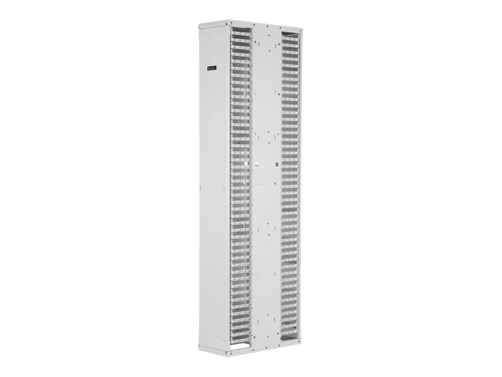 Panduit PatchRunner 2 Enhanced - Rack cable management panel (vertical) - dual sided - white - 52U - 19/23"" PE2VD1096WH