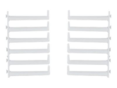 Panduit PatchRunner 2 - Finger section - white - 6U PR2VRFK6WH