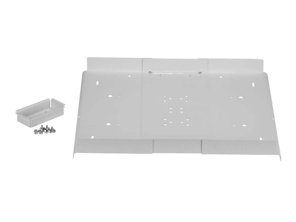 Panduit PatchRunner 2 - Rack cable management trough (waterfall) - white PR2VWFWH