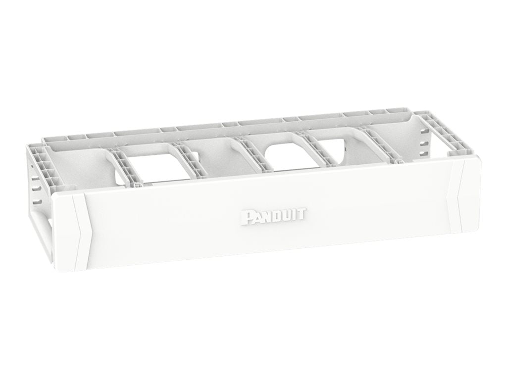 Panduit PatchRunner 2 Single Sided Manager - Rack cable management panel (horizontal) - white - 2U - 19",Panduit PatchRunner PR2HF2WH