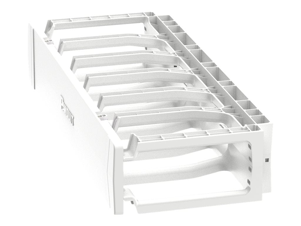 Panduit PatchRunner 2 Single Sided Manager - Rack cable management panel (horizontal) - white - 2U - 19",Panduit PatchRunner PR2HF2WH