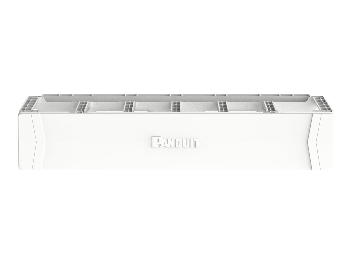 Panduit PatchRunner 2 Single Sided Manager - Rack cable management panel (horizontal) - white - 2U - 19",Panduit PatchRunner PR2HF2WH