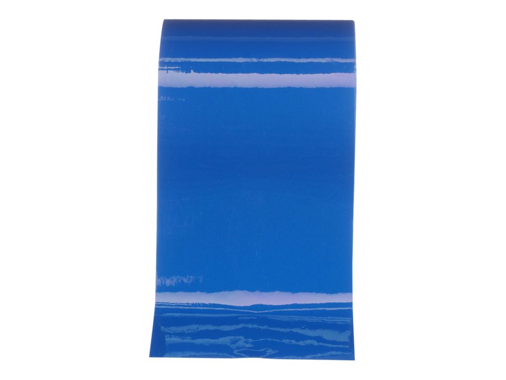 Panduit - Polyester - permanent adhesive - 8 mil - blue - Roll (4 in x 50 ft) 1 roll(s) reflective tape T400X000RQT