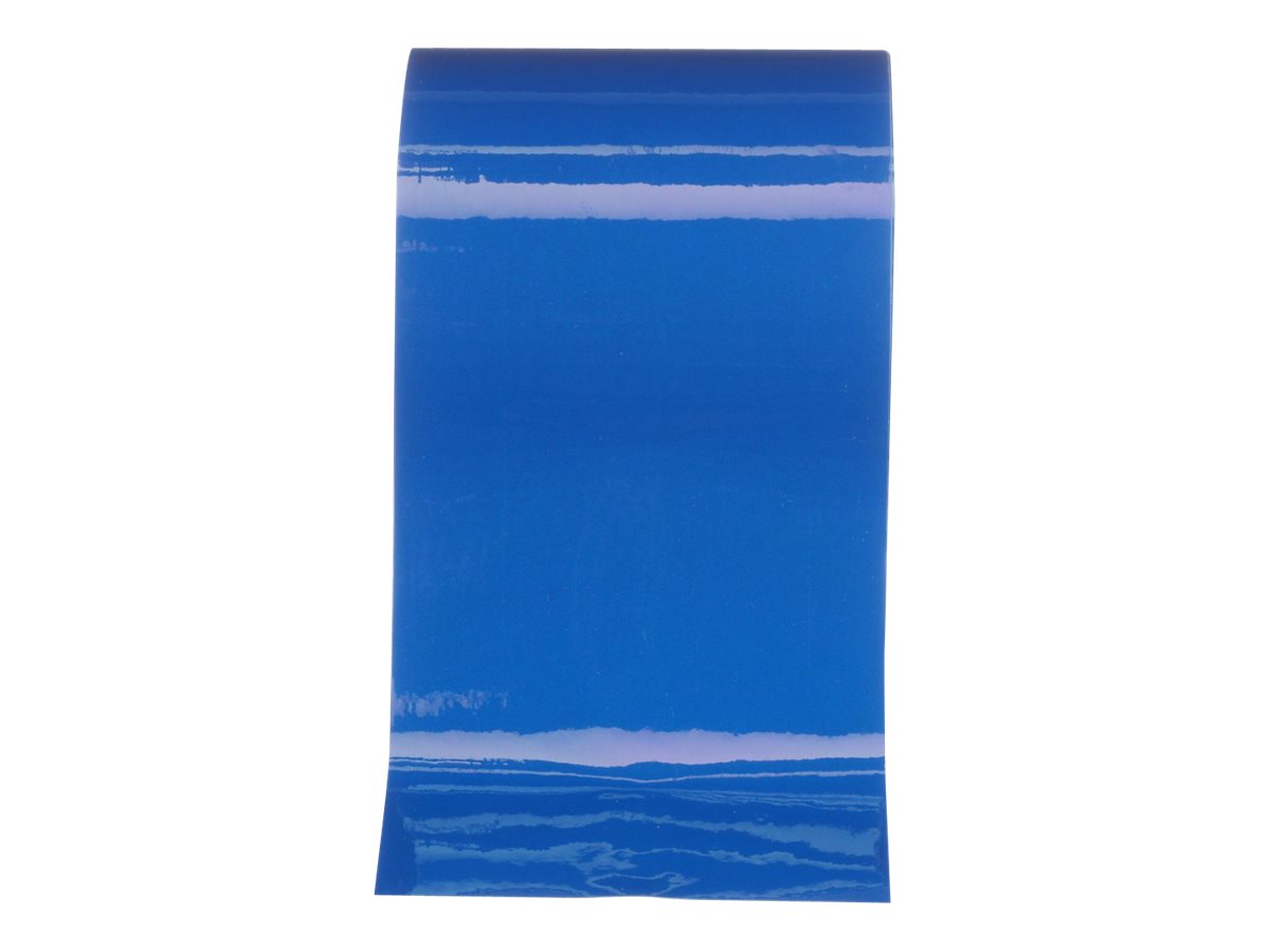Panduit - Polyester - permanent adhesive - 8 mil - blue - Roll (4 in x 50 ft) 1 roll(s) reflective tape T400X000RQT
