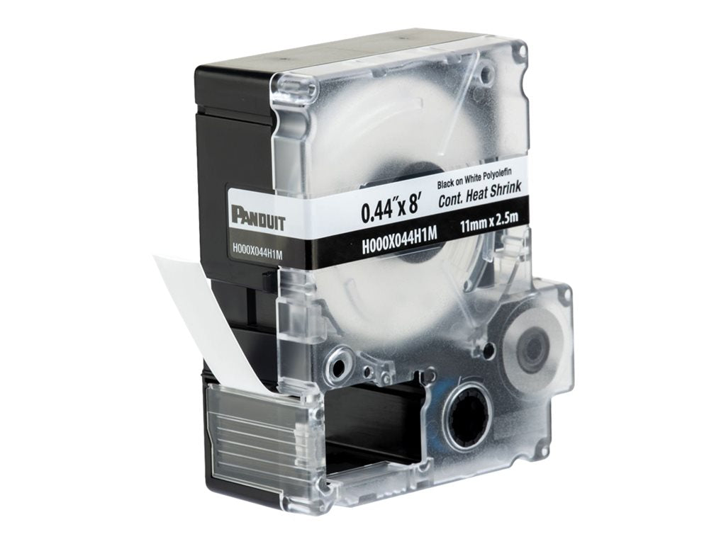 Panduit - Polyolefin - white - Roll (0.44 in x 8 ft) 1 roll(s) continuous labels H000X044H1M