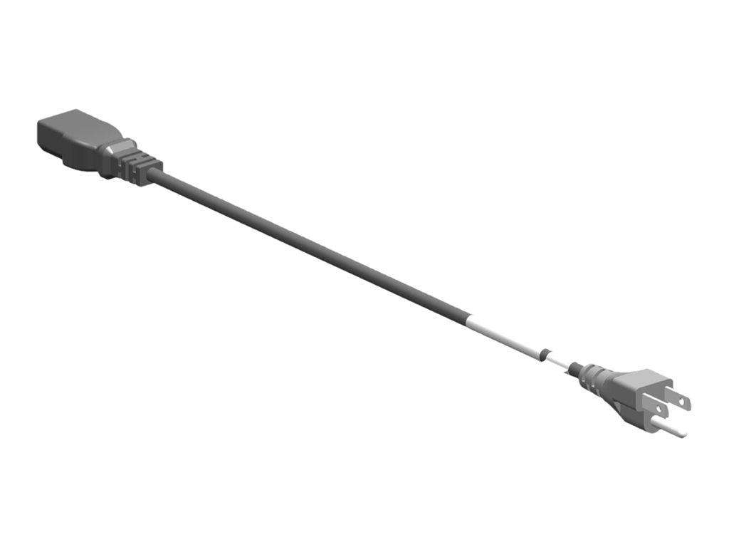 Panduit - Power cable - power IEC 60320 C13 to GB 2099 - 10 A - 6.6 ft - black - Americas C13CORD-B